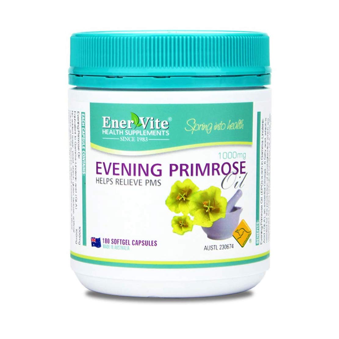 enervite 月见草软胶囊180粒